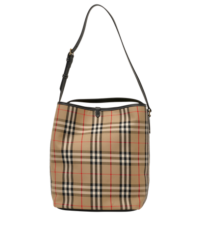 Ashby Bucket, &pound;450, Handbags, Beige, Canvas, Front view